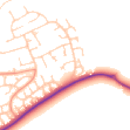 Daytime road noise heatmap for TS15 9RR