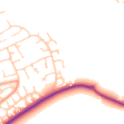Daytime road noise heatmap for TS15 9SB