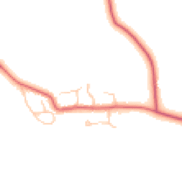 Daytime road noise heatmap for TS15 9WA