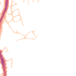 Daytime road noise heatmap for TS16 9DA