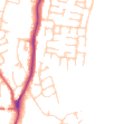 Daytime road noise heatmap for TS16 9EF