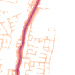 Daytime road noise heatmap for TS16 9ES