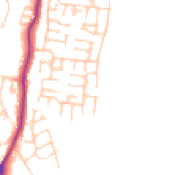 Daytime road noise heatmap for TS16 9ET