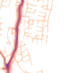 Daytime road noise heatmap for TS16 9HG