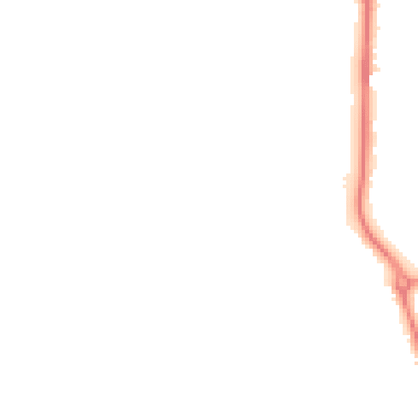 Night-time road noise heatmap for TS19 7AB