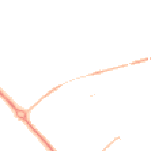 Night-time road noise heatmap for TS19 9FD