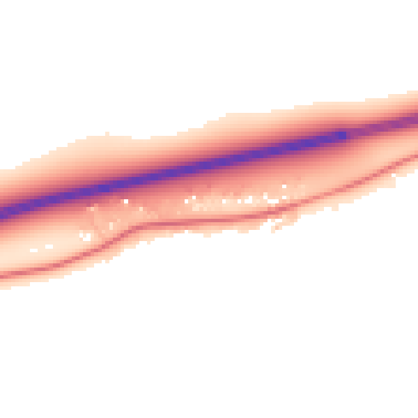 Daytime road noise heatmap for TS21 1AG