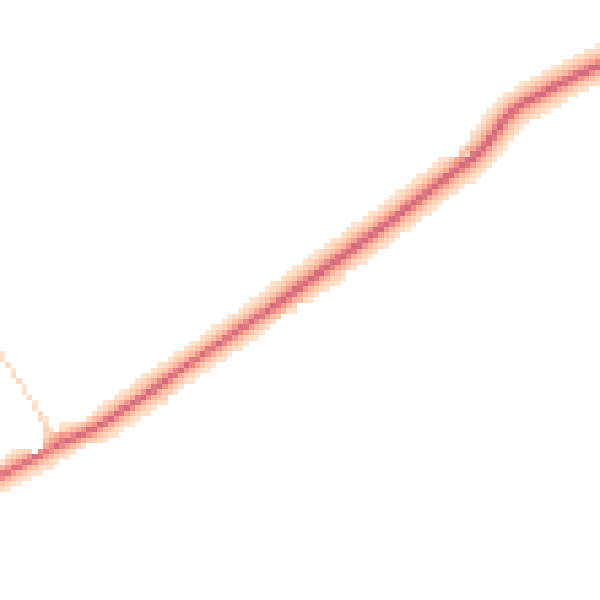 Daytime road noise heatmap for TS21 1HJ