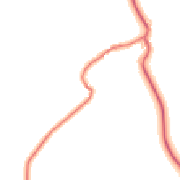 Daytime road noise heatmap for TS21 1LJ