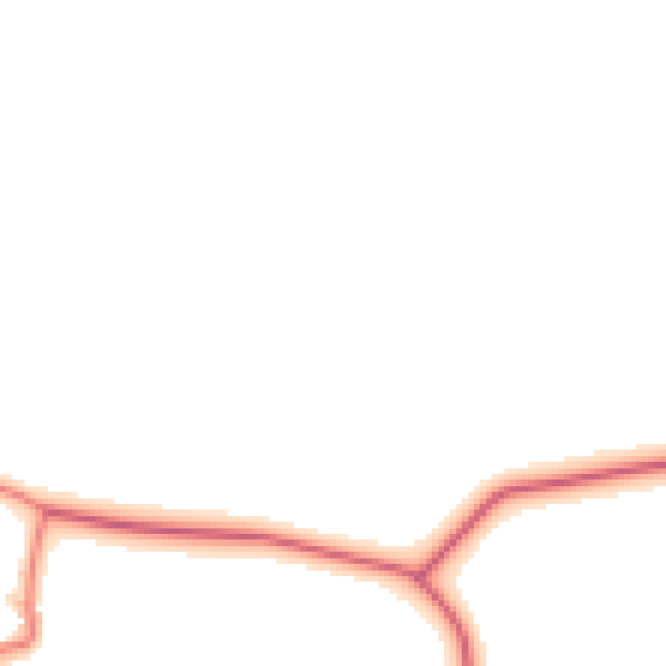 Daytime road noise heatmap for TS21 1LZ