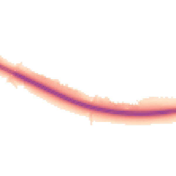 Night-time road noise heatmap for TS21 2JL