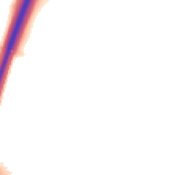 Night-time road noise heatmap for TS22 5BW