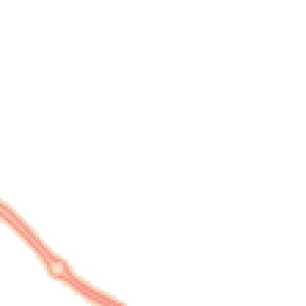 Night-time road noise heatmap for TS22 5GY
