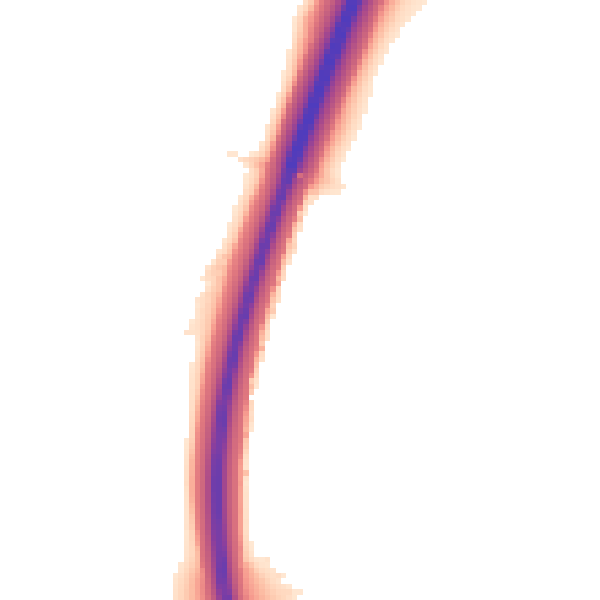 Night-time road noise heatmap for TS22 5JE