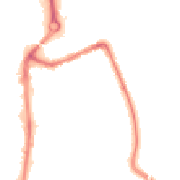 Night-time road noise heatmap for TS24 7AG
