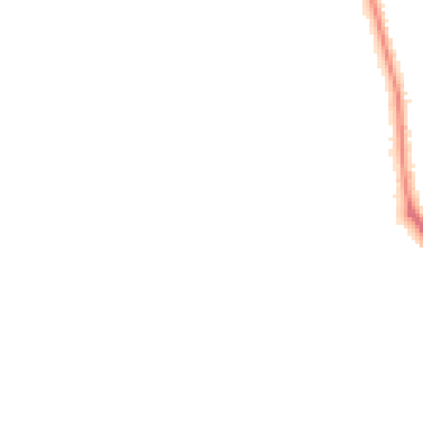Night-time road noise heatmap for TS4 2FN