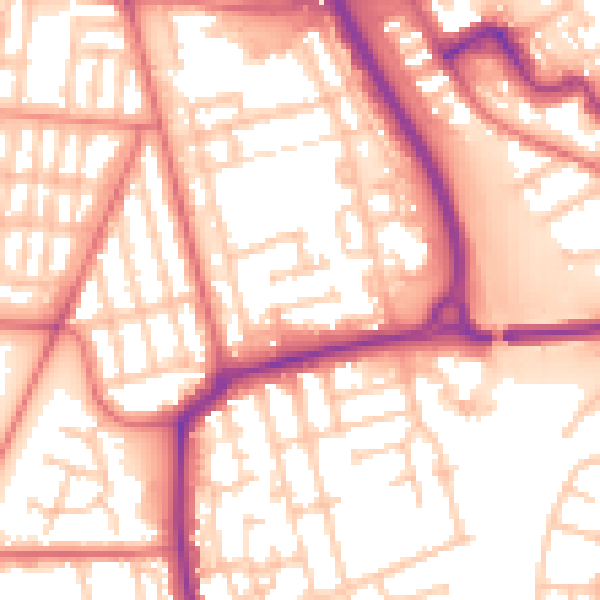 Daytime road noise heatmap for TS4 2GB