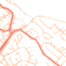 Daytime road noise heatmap for TS7 0AL