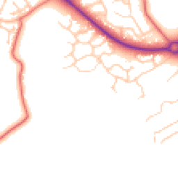 Daytime road noise heatmap for TS7 0DG