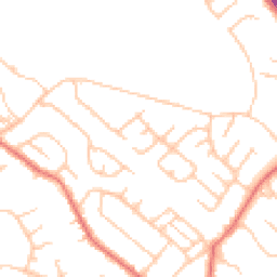 Daytime road noise heatmap for TS7 0HH