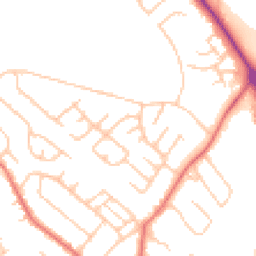 Daytime road noise heatmap for TS7 0HP