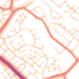 Daytime road noise heatmap for TS7 0LR