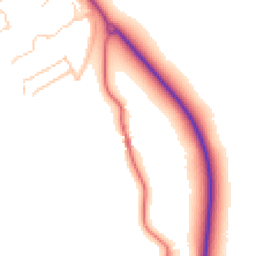 Daytime road noise heatmap for TS7 0NL