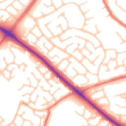Daytime road noise heatmap for TS7 0QY