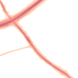 Night-time road noise heatmap for TS7 8BT