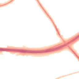 Night-time road noise heatmap for TS7 8SJ