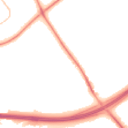 Night-time road noise heatmap for TS7 8SR