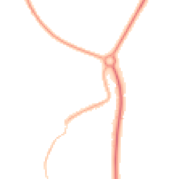 Night-time road noise heatmap for TS9 5HX