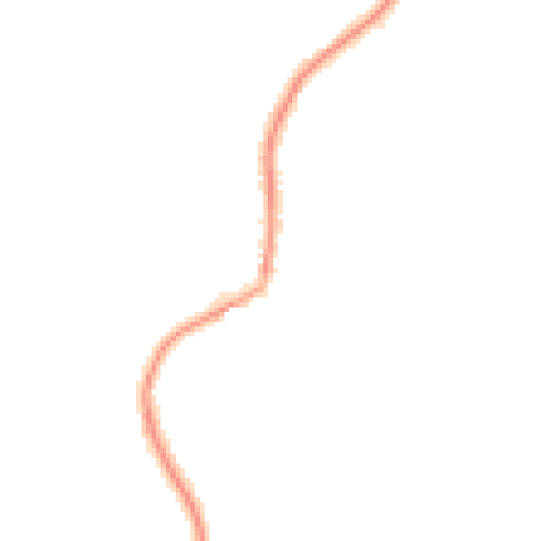 Night-time road noise heatmap for TS9 6NH