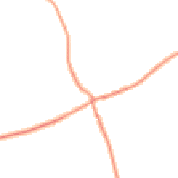 Daytime road noise heatmap for TS9 7AH