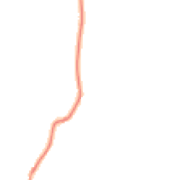 Night-time road noise heatmap for TS9 7HY