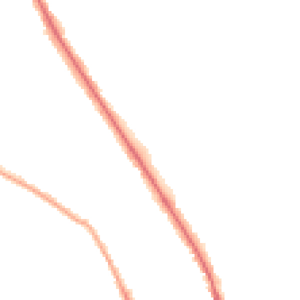 Night-time road noise heatmap for TW11 9NQ