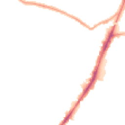 Night-time road noise heatmap for TW13 4EU