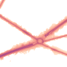Night-time road noise heatmap for TW13 6AU