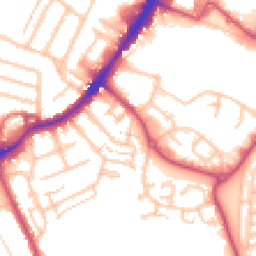 Daytime road noise heatmap for TW13 7LF