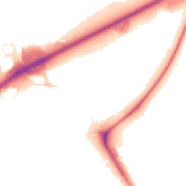 Night-time road noise heatmap for TW14 0PZ