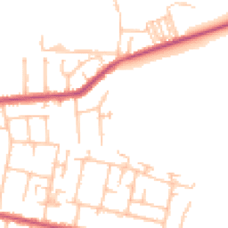 Daytime road noise heatmap for TW15 1AA