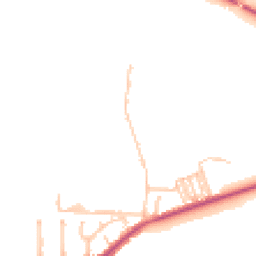 Daytime road noise heatmap for TW15 1AX