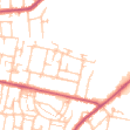 Daytime road noise heatmap for TW15 1PH