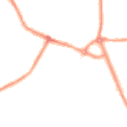 Night-time road noise heatmap for TW15 2PA