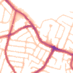Daytime road noise heatmap for TW15 2UF