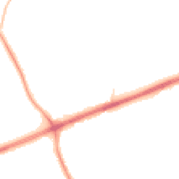 Night-time road noise heatmap for TW15 3AN