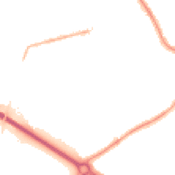 Night-time road noise heatmap for TW15 3QF