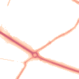 Night-time road noise heatmap for TW15 3RB