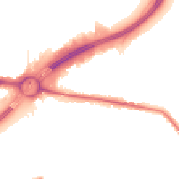 Night-time road noise heatmap for TW16 5AB