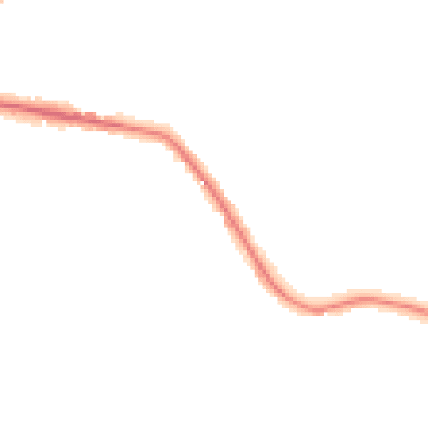 Night-time road noise heatmap for TW16 5AN